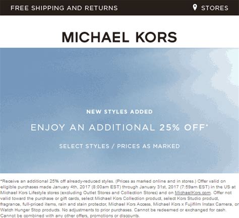 michael kors canada coupon.